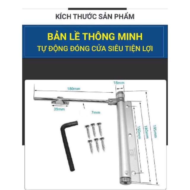 Bản lề đóng cửa tự động