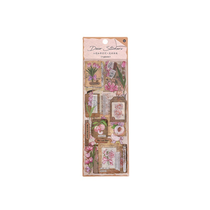 Sticker ảnh RETRO trang trí Scrapbook, sổ tay, vở - [ 147 ]