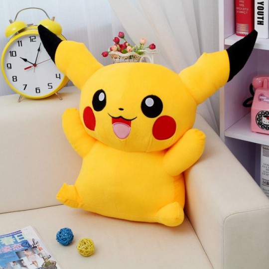 Super cute Pikachu teddy bear, size 38cm