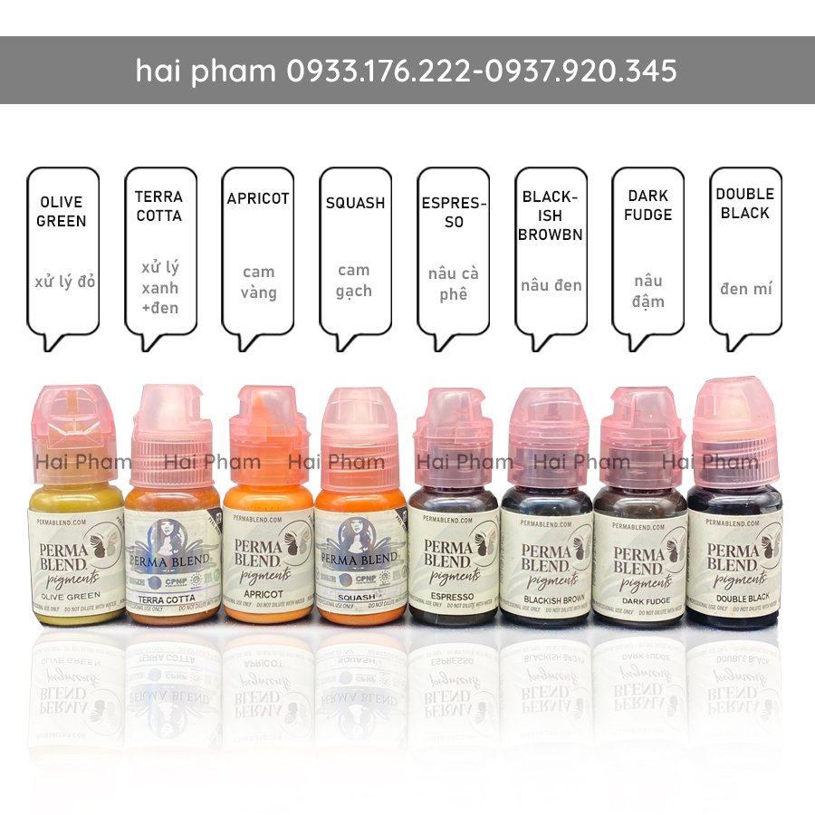 Mực Perma Blend Chính Hãng Mỹ Chai 15ml