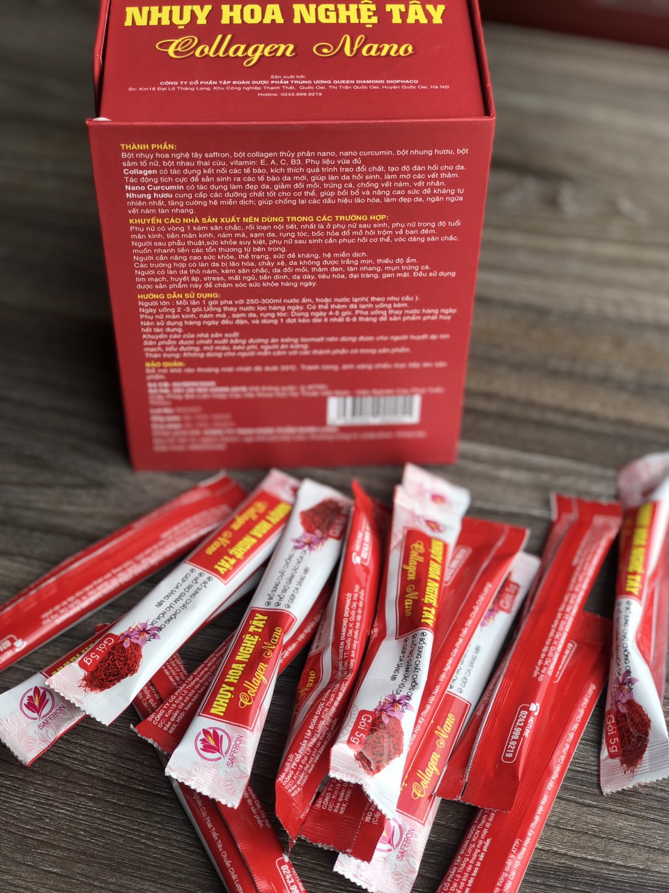 NHỤY HOA NGHỆ TÂY COLLAGEN
