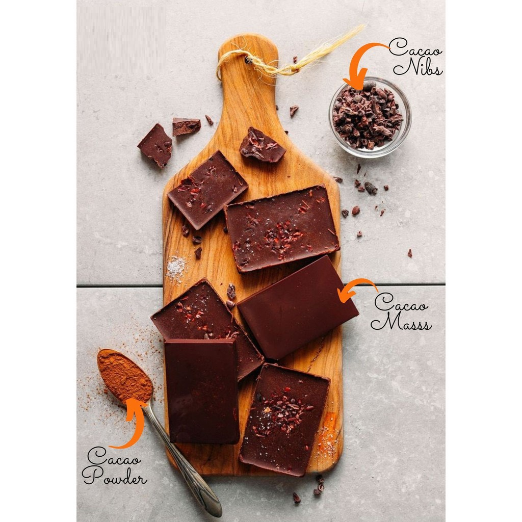 Hạt Cacao Bể - COCOA NIBS The Nuts Valley 200g