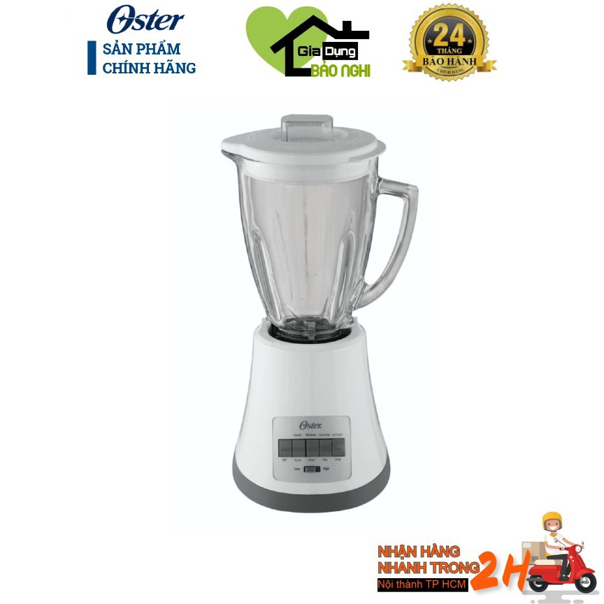 Máy Xay Sinh Tố Oster 8 Speed BLSTMG Trắng (1.25 Lít) Hàng chính hãng