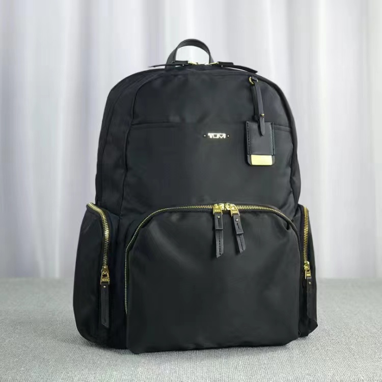 2022TUMI-Nylon leisure backpack, large capacity, waterproof travel bag, multi-functional computer bag for men and women