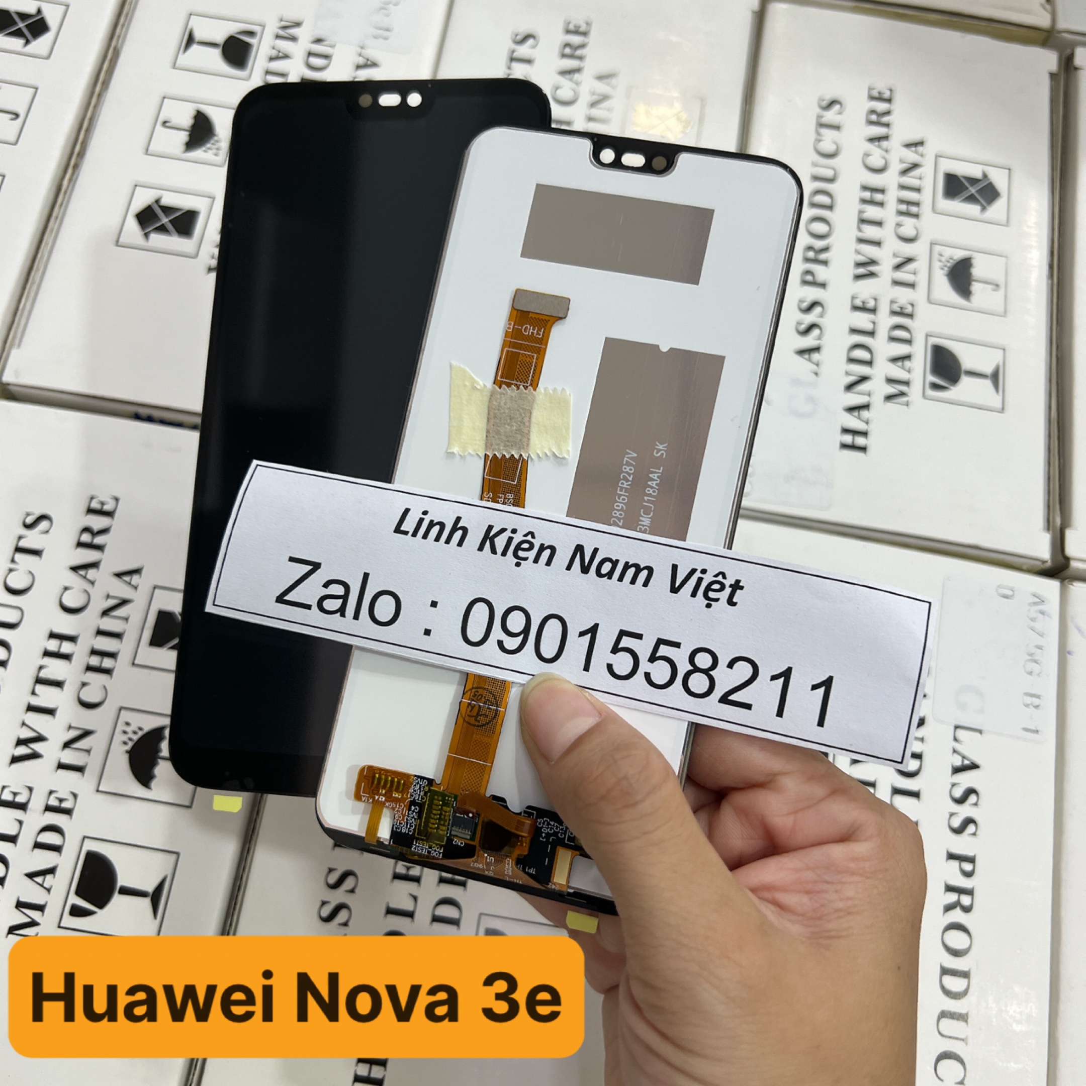 Màn hình Huawei Nova 3i / Nova 3 / Mate 20 lite / RNE-LX2 (Pinsen Origi) đen