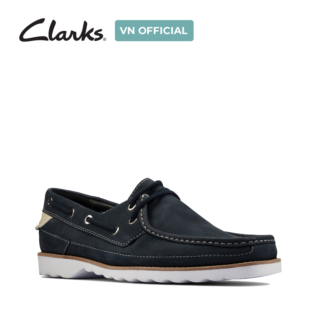 Giày Lười Da Nam Clarks - Durleigh Sail
