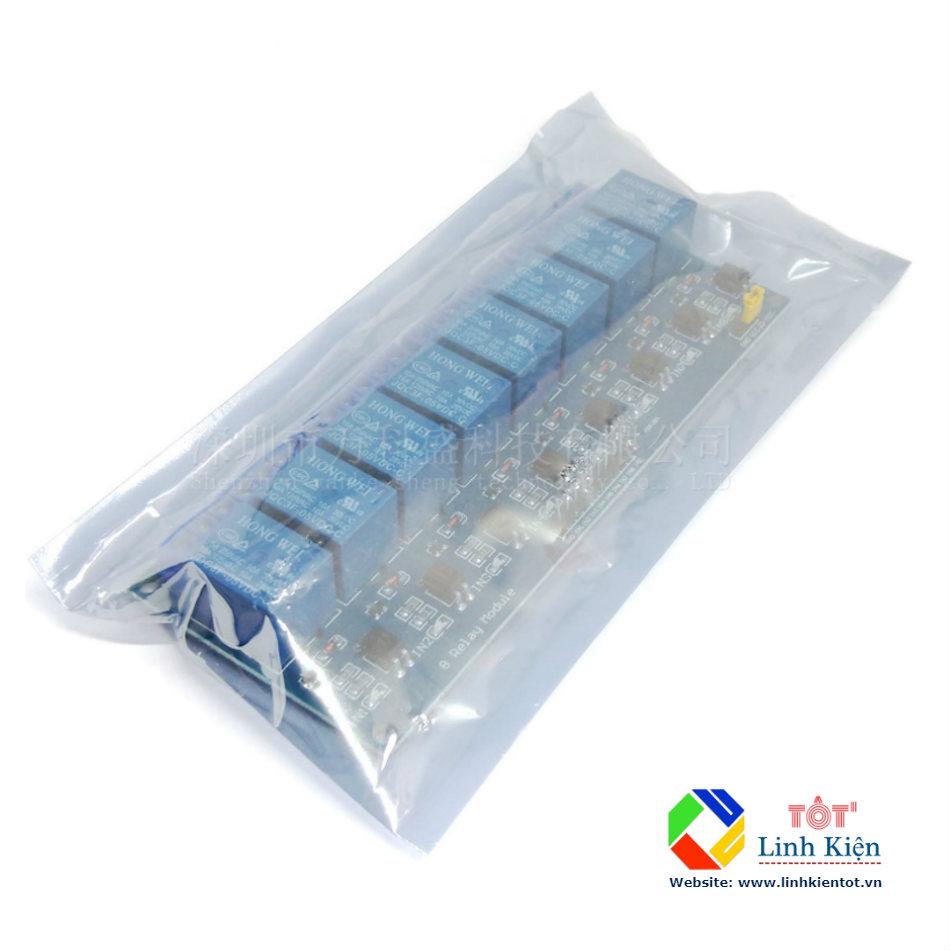 Module Relay 8 Kênh 5V/ 12V 220V 10A - Opto Cách Ly
