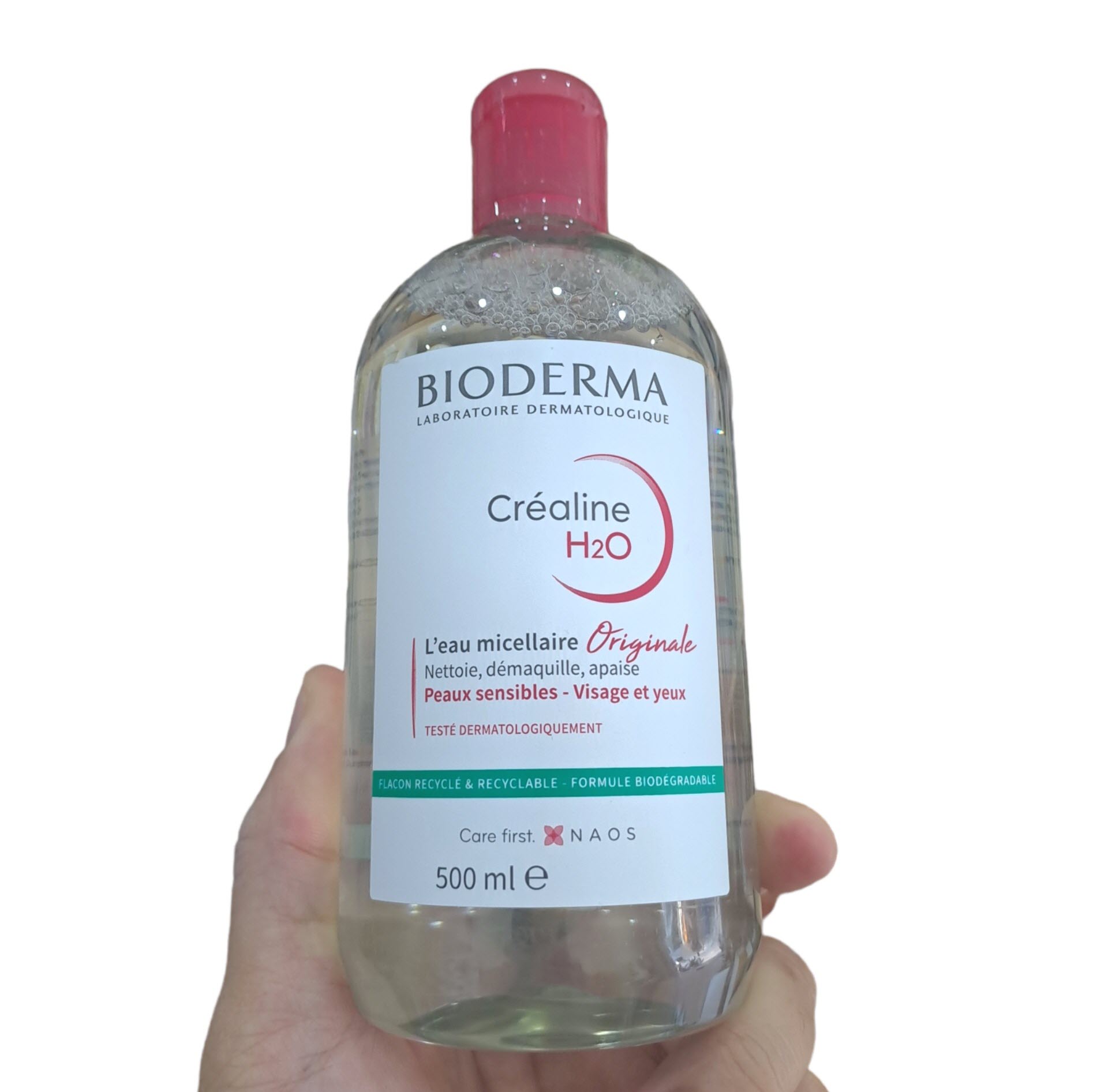 Nước tẩy trang bioderma 100ml - 500ml - hàng chuẩn auth