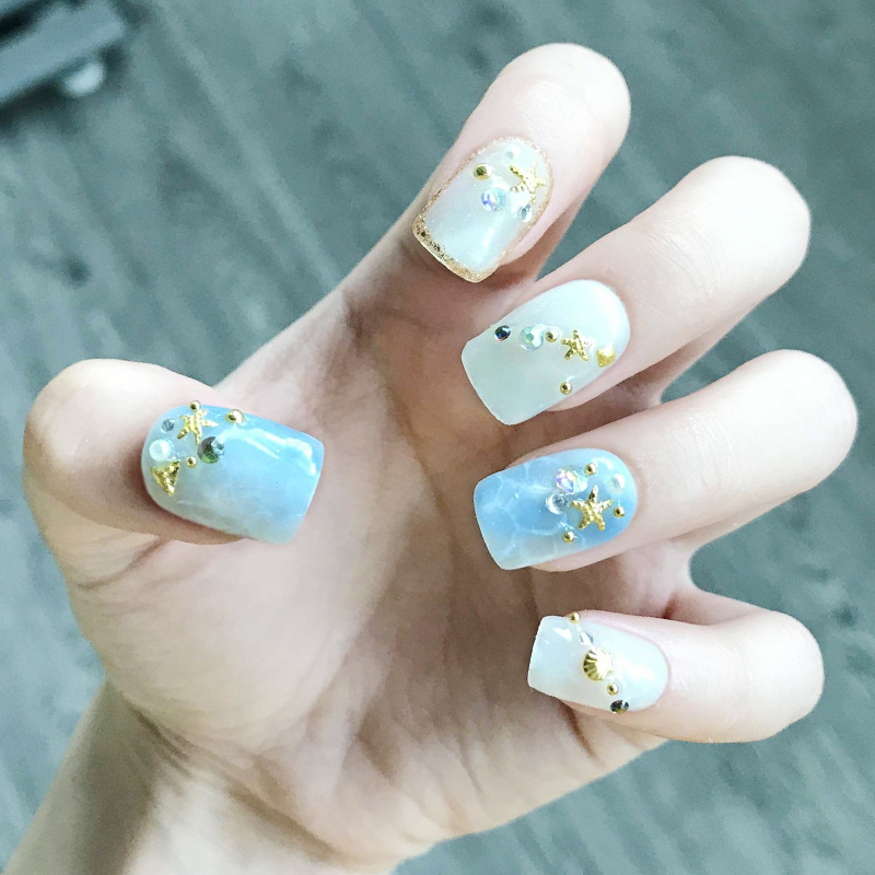 Hộp nail đính móng tay mix cực đẹp