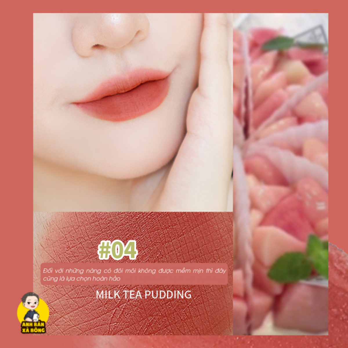 Son Kem Lì COLOR SCHOOL Clouds Rain Lip Mud CS011