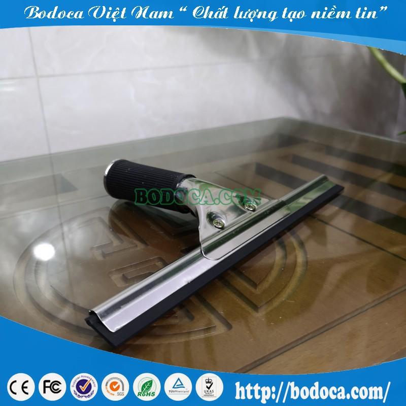 Tay gạt kính inox 25cm Bodoca
