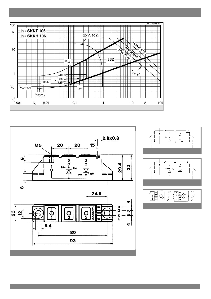 [HCM]SKKT106/16E thyristor bán dẫn SCR SKKT106 semikron