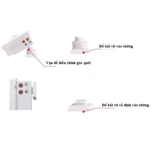 Công tắc cảm biến hồng ngoại 12V