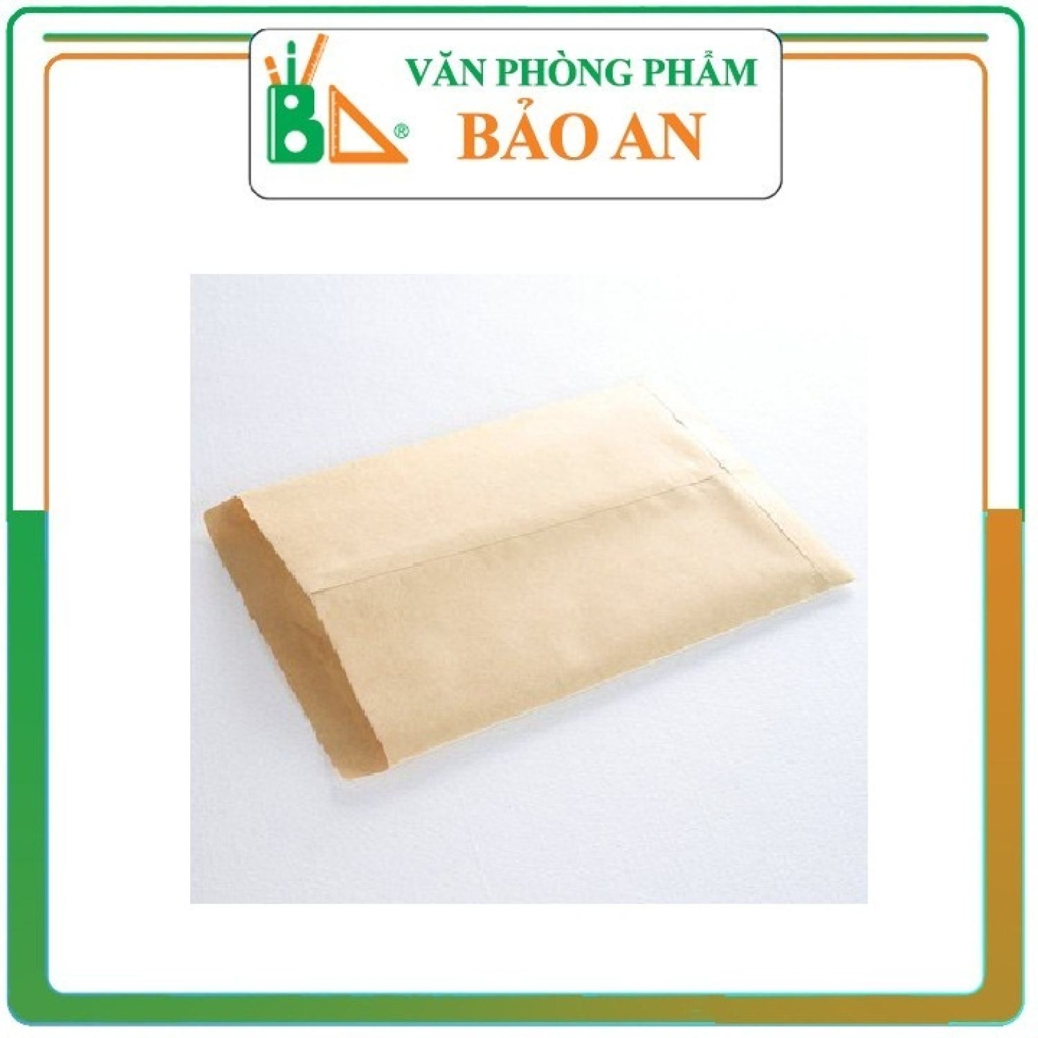 10 Phong bì nâu A4 ( Loại không đáy), phù hợp cho việc lưu trữ, ký gửi giấy tơ` nhanh gọn.