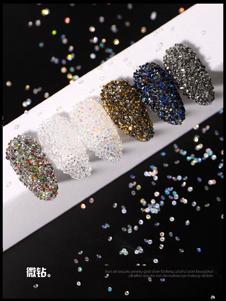 Đá rắc nail siêu sáng