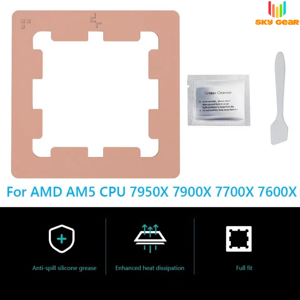 Khung chắn keo tản nhiệt Deepcool AM5 Thermal Paste Guard