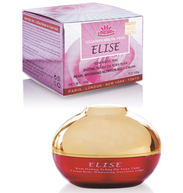 Kem Elise dưỡng trắng da toàn thân nha đam 120g