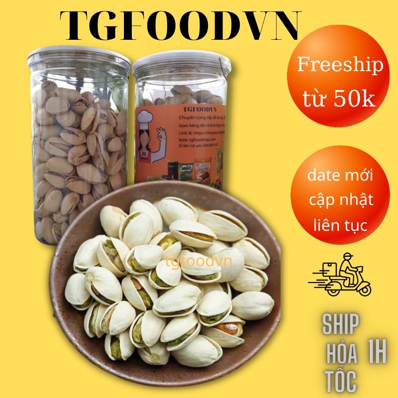 Hạt dẻ cười mỹ không tẩy trắng 350g