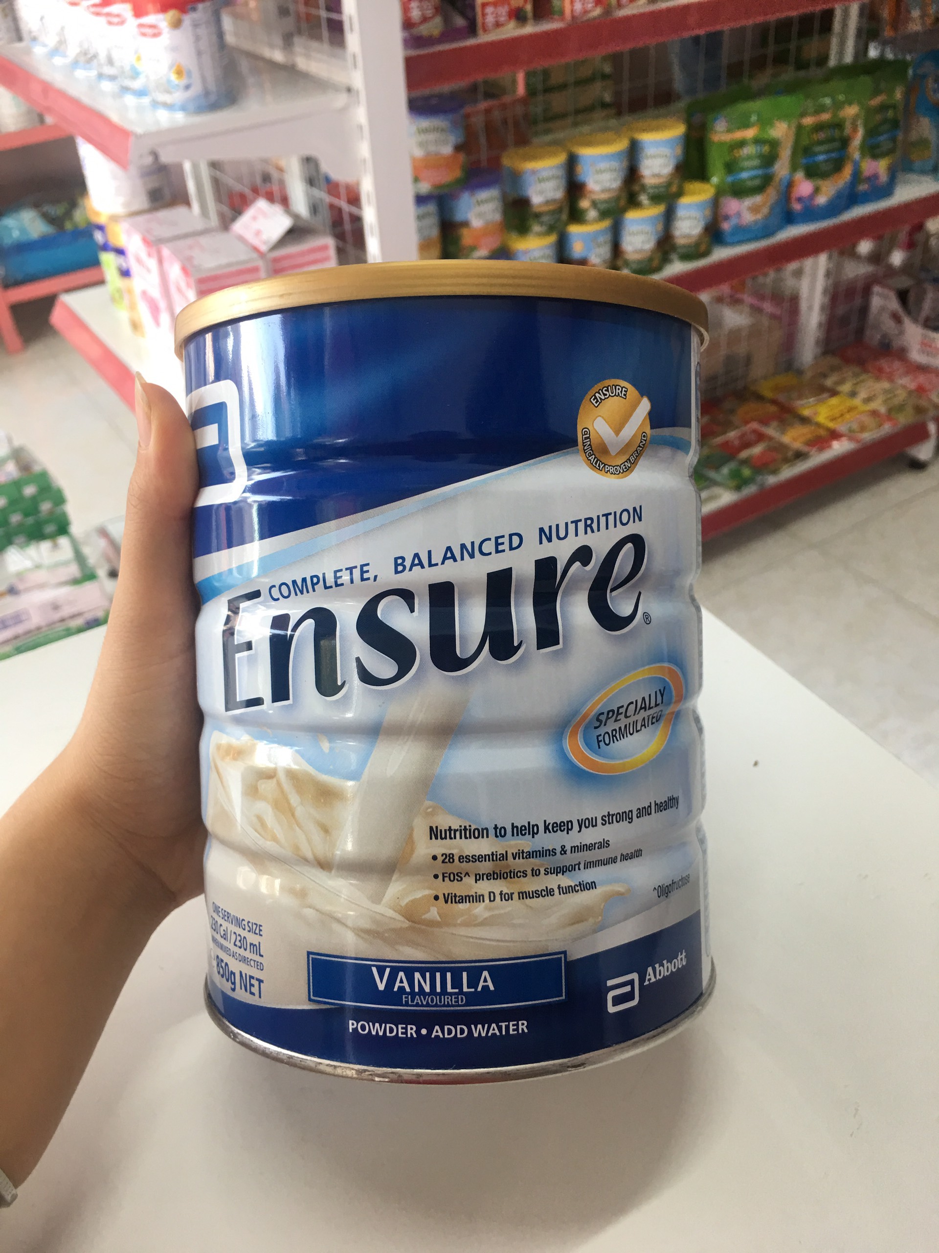 Sữa Ensure Úc 850g