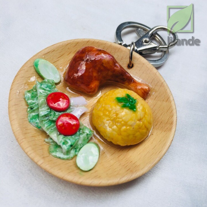 Móc khóa Cơm Gà Xôi Mỡ Lilande
