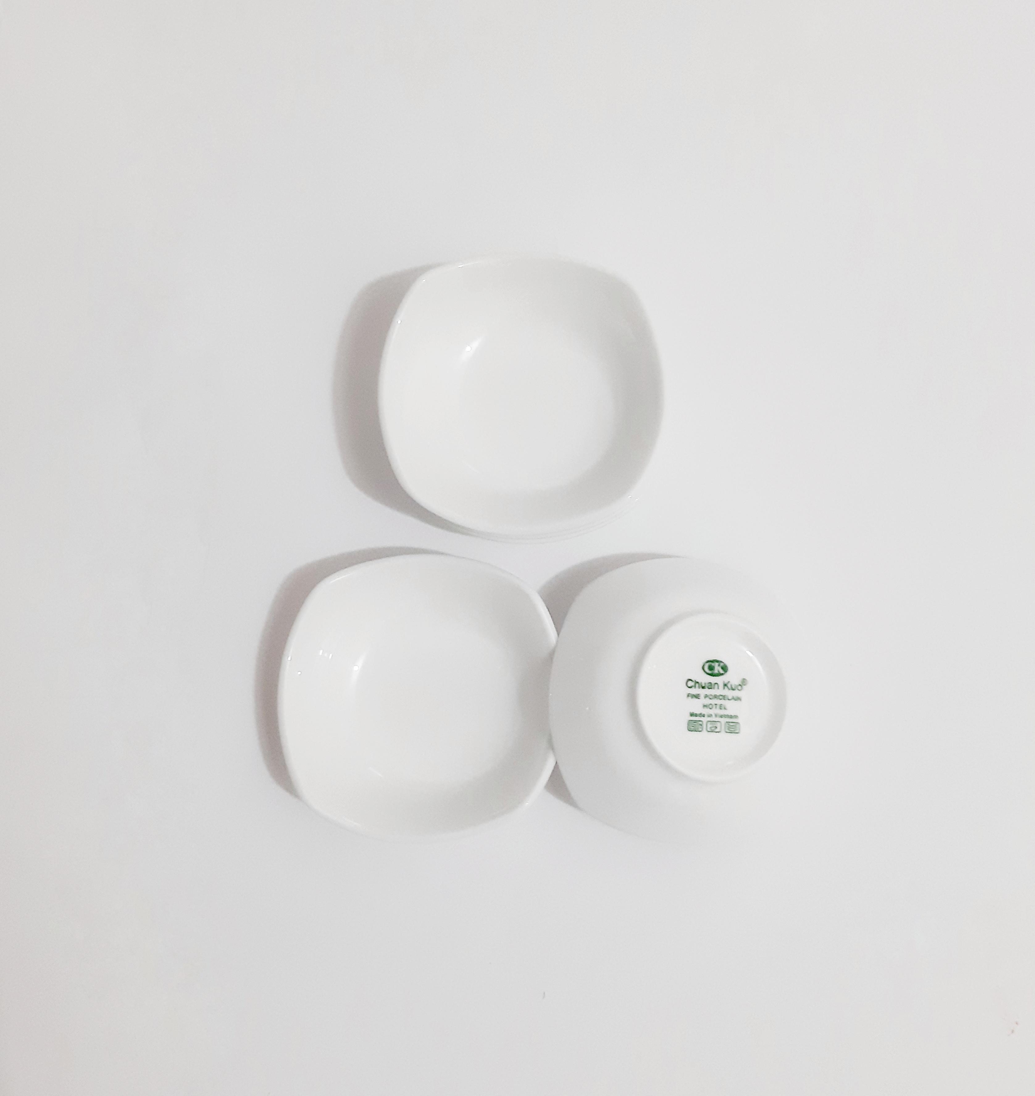 Combo 5 đĩa chấm gốm sứ CK Việt Nam