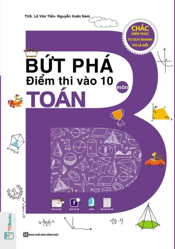 Mua Bứt phá điểm thi vào 10 môn Toán
