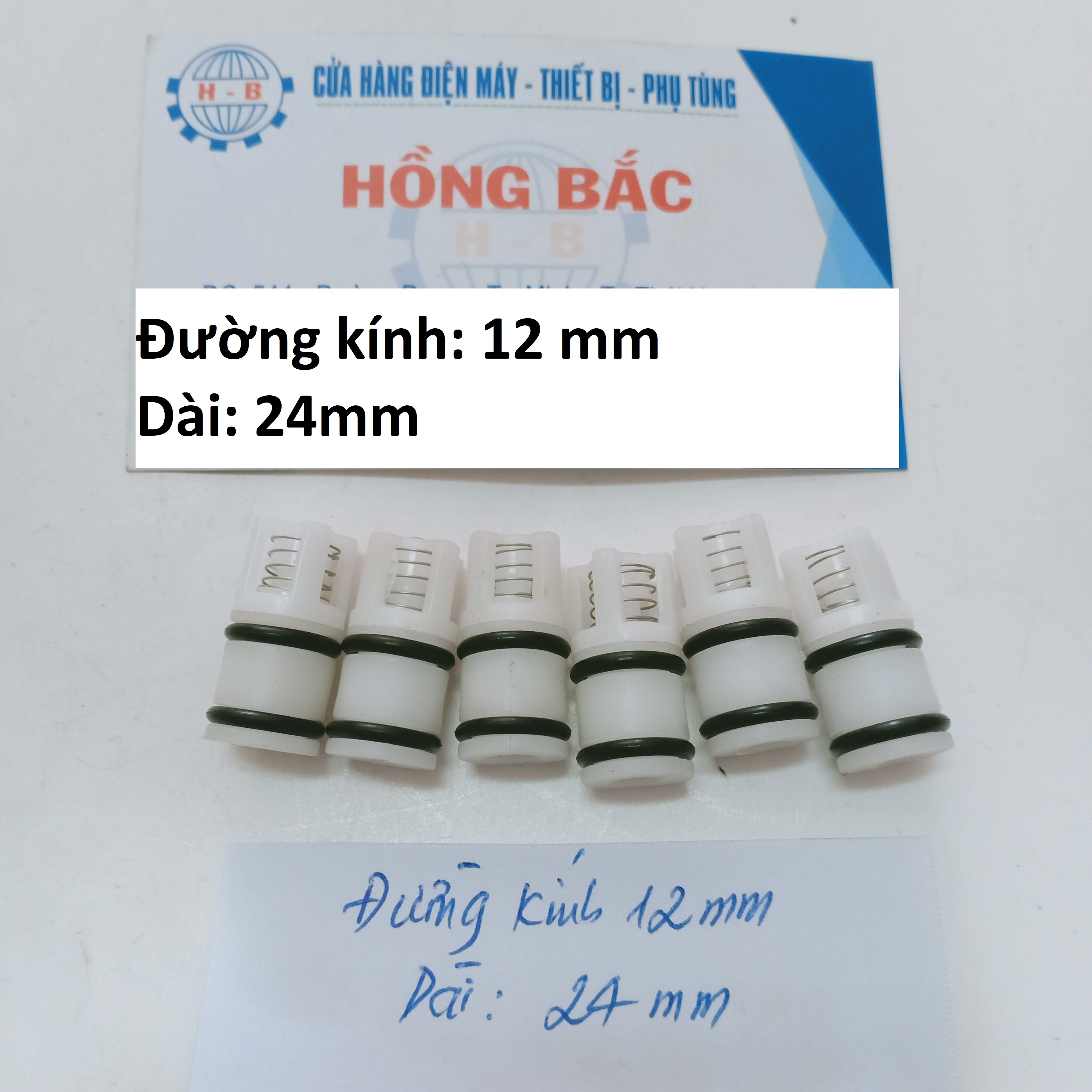 6 Van một chiều máy bơm rửa xe ô tô xe máy mini pit tông 12