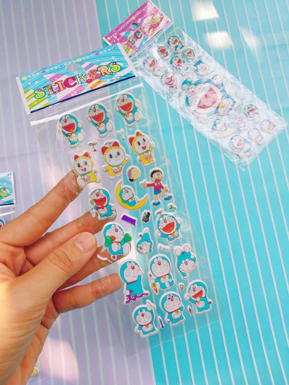 LOVE MON - STICKER DOREMON COMBO 5 TẤM
