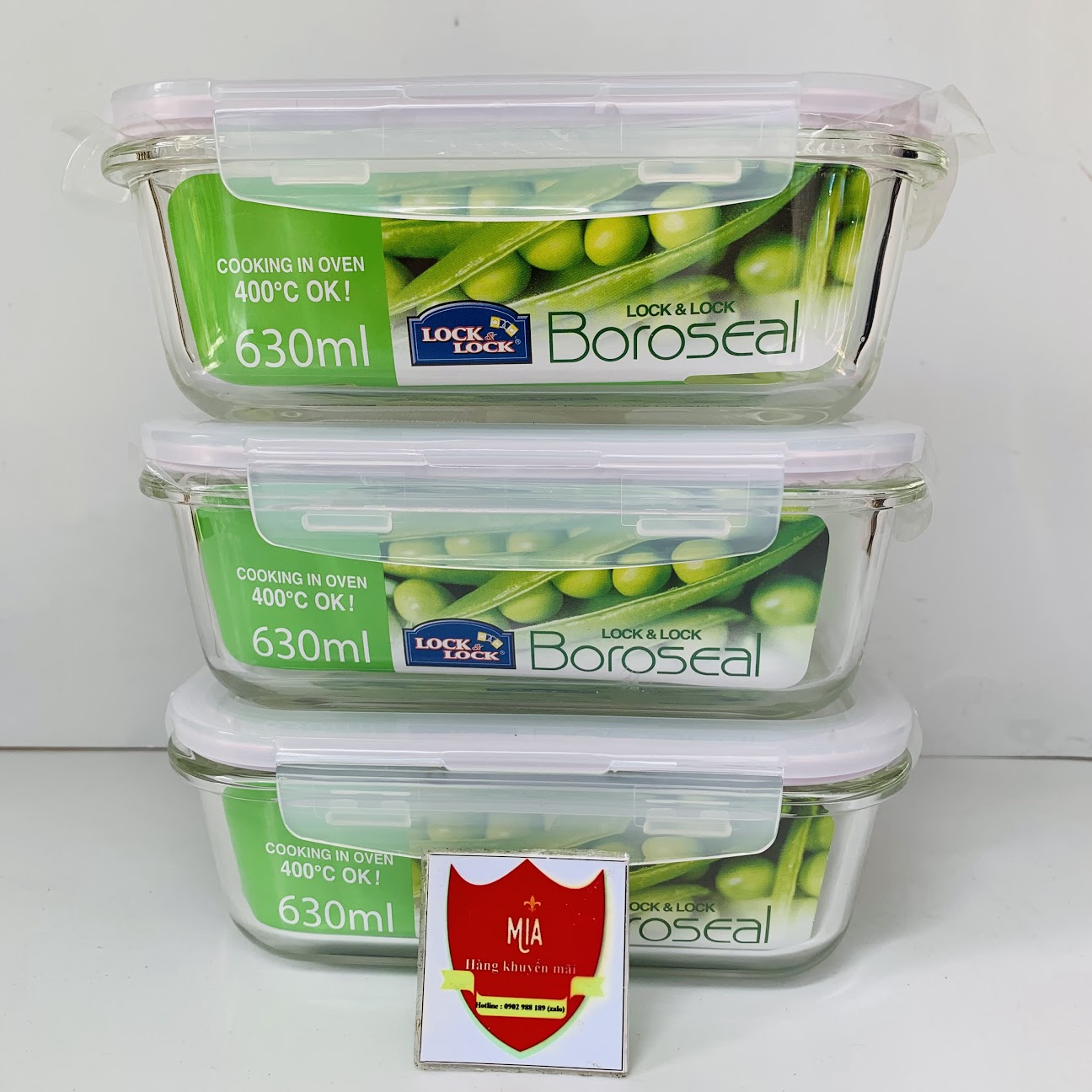 Hộp Thủy Tinh Lock&Lock 630ml, 730ml, 740ml, 750ml, 840ml