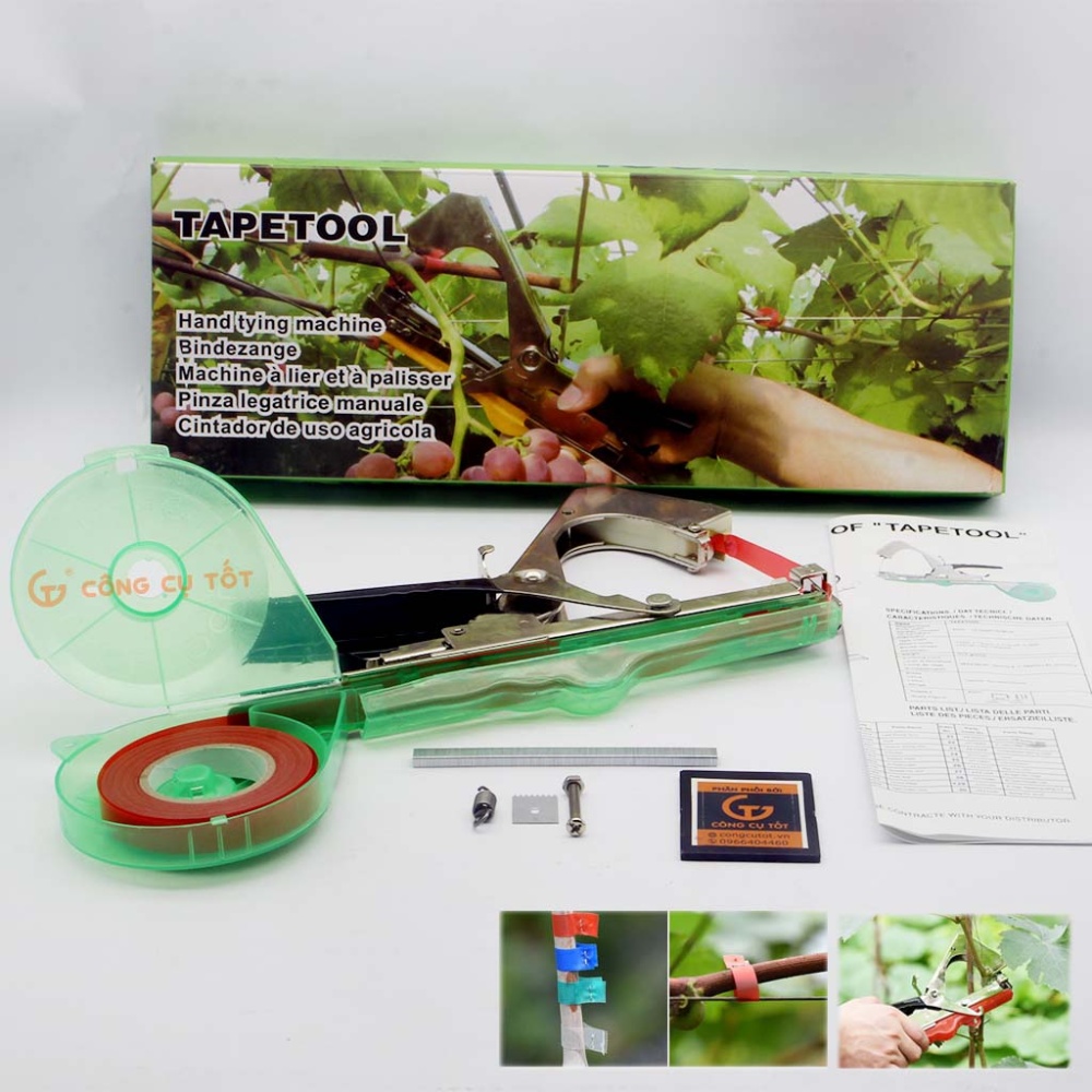 Dụng cụ buộc cành, dây leo tự động