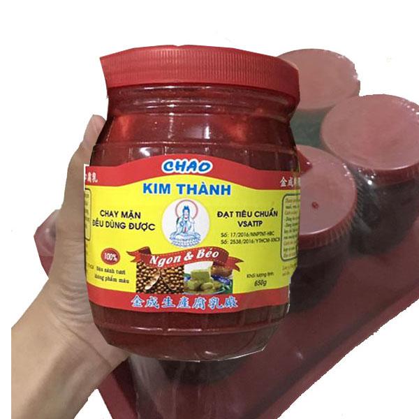 Chao đỏ Văn Minh ngon béo 650gr 1 hũ