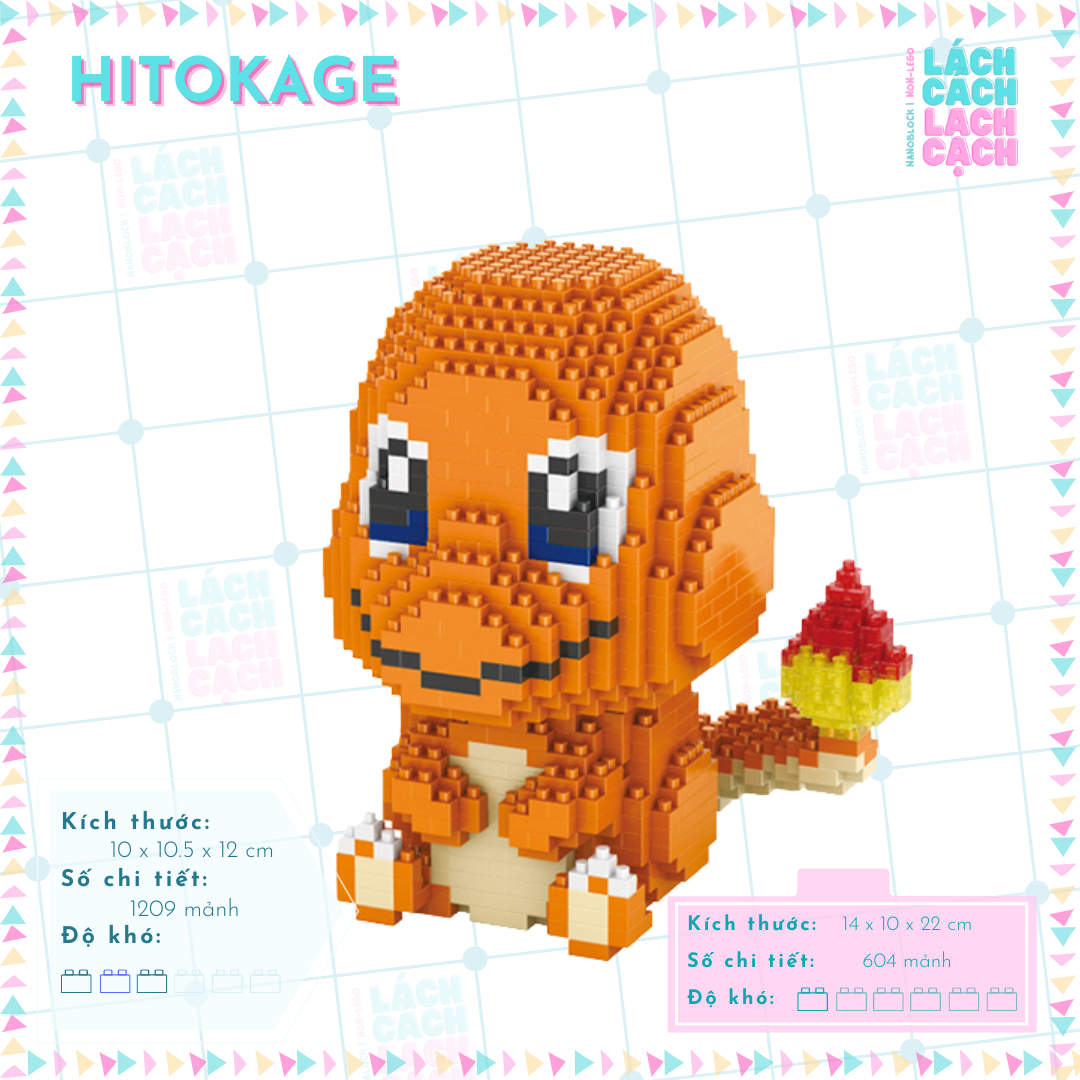 [SIÊU HOT] Bộ đồ chơi xếp hình lắp ráp lego Pokemon