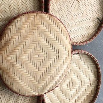 5 chiếc mẹt tre đường kính 39cm