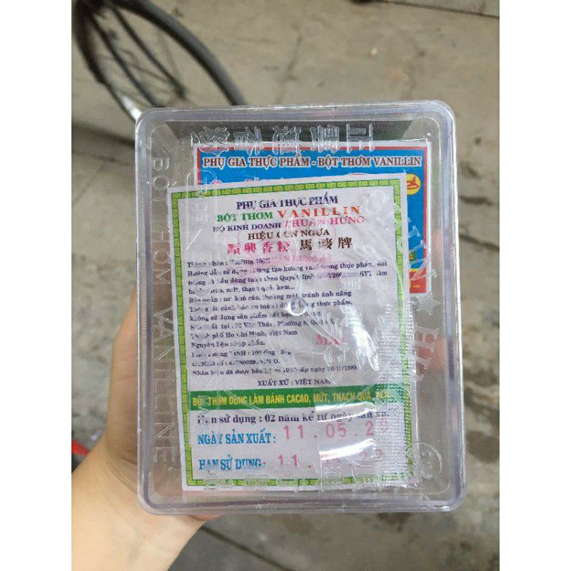 Set 20 ống Bột thơm vani Thuận Hưng hiệu Con Ngựa