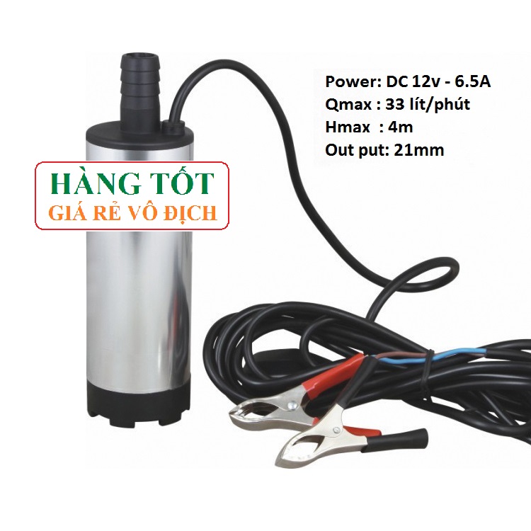 [HCM]Bơm chìm mini 12v, 24v