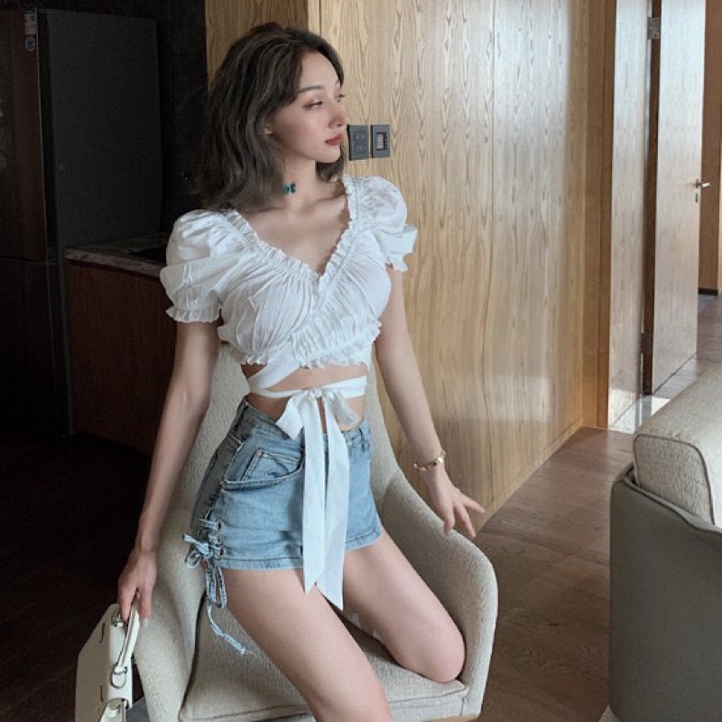 ÁO CROPTOP QUẤN EO