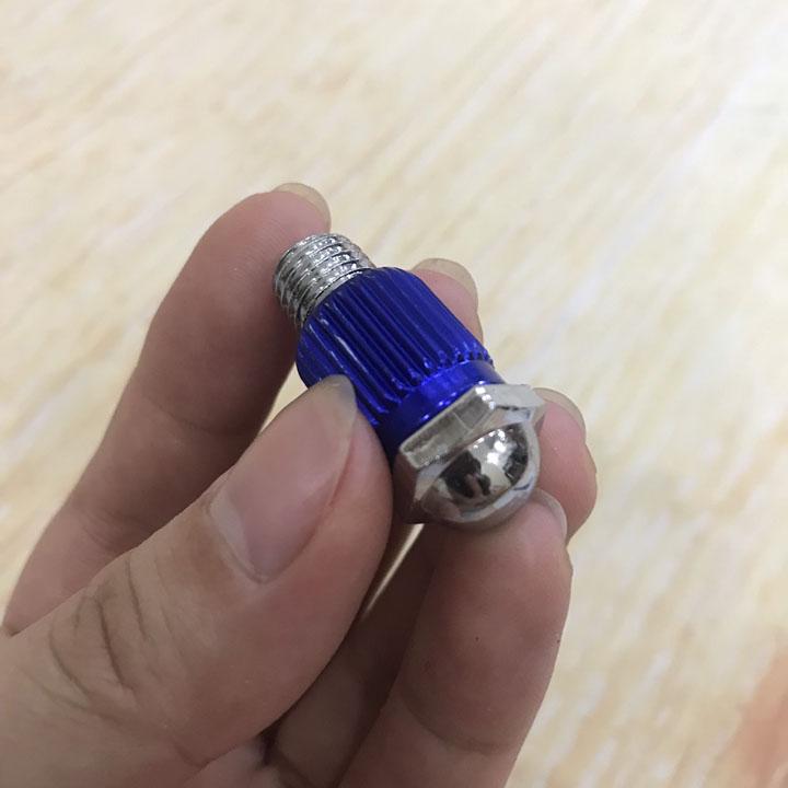 [MIỄN SHIP] Đôi Ốc chân gương  xe máy Wave A110 - S110 - RS (Màu xanh)
