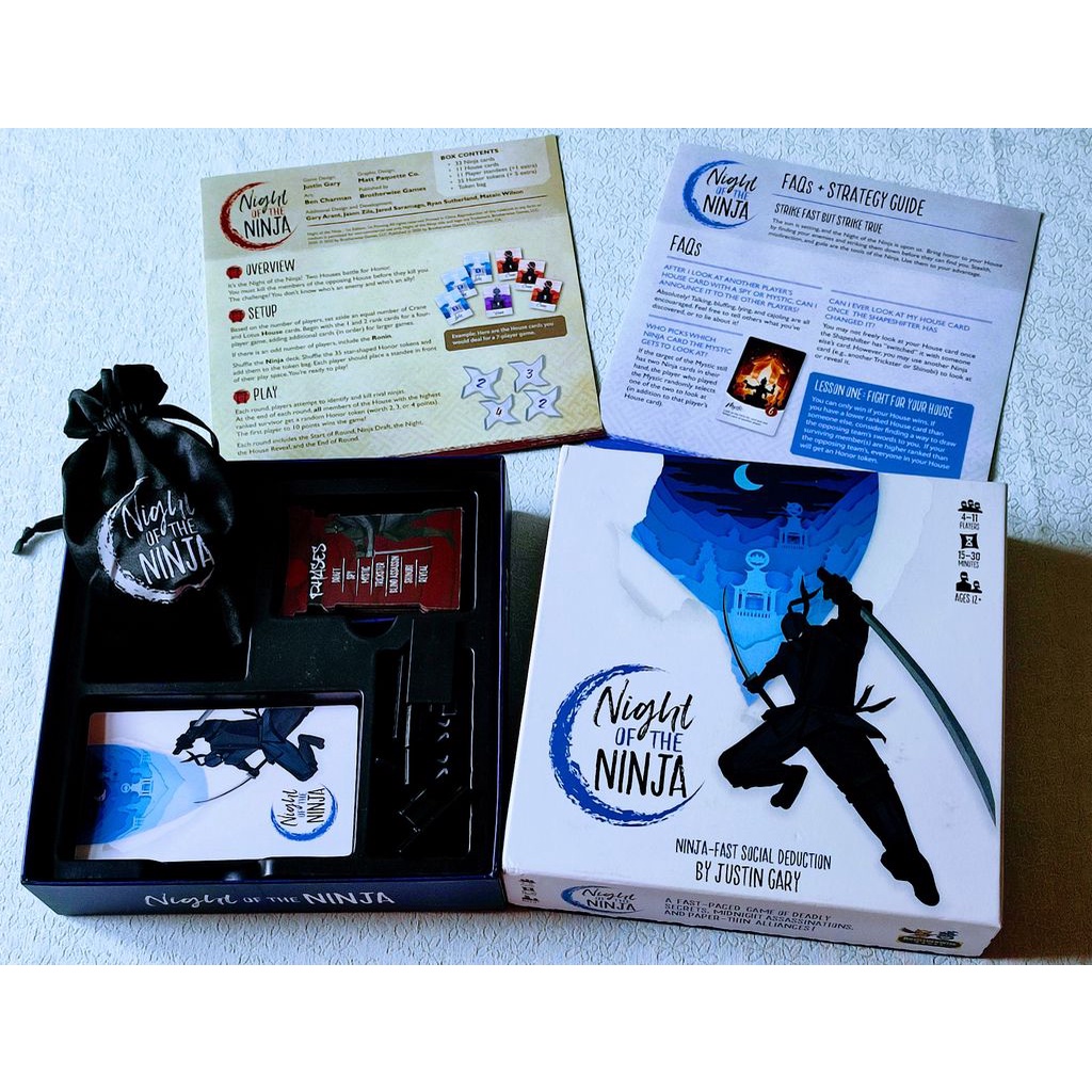 [US] Night of the Ninja - Trò Chơi Board Game