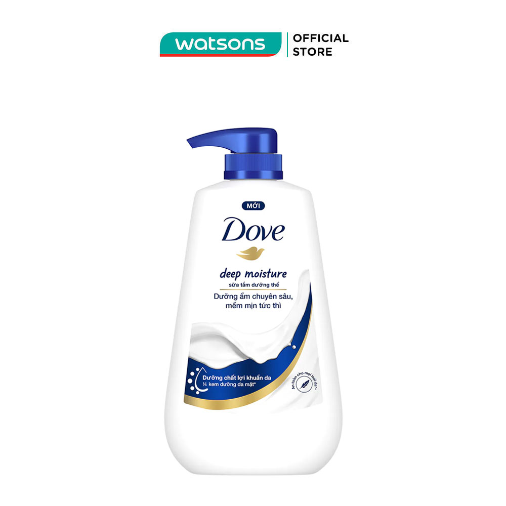 Sữa tắm dove dưỡng thể chuyên sâu deep moisture 500g