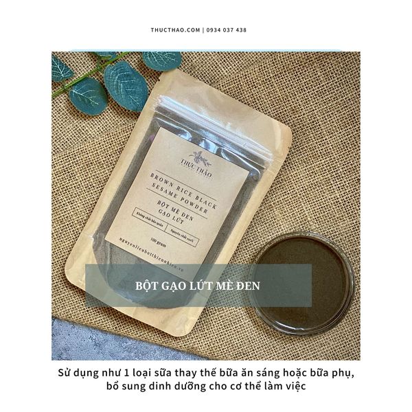 BỘT GẠO LỨT MÈ ĐEN