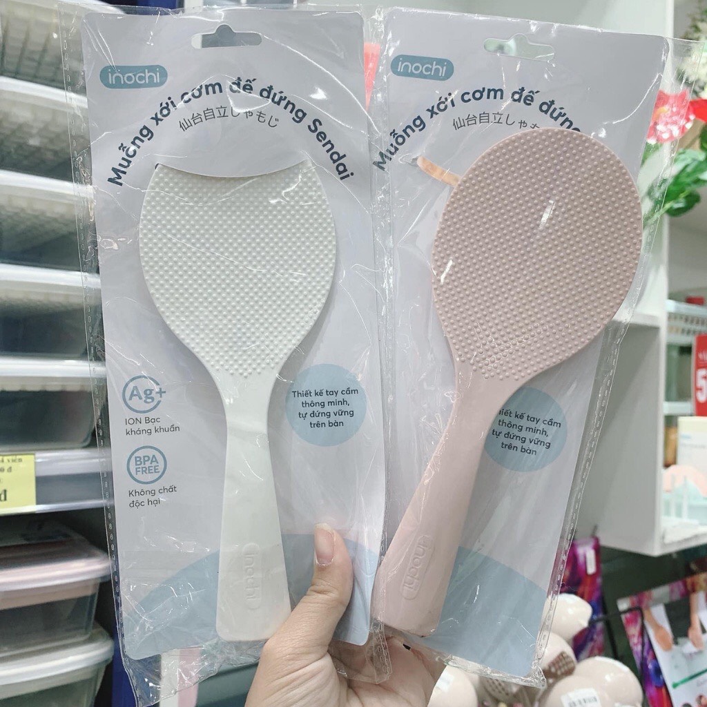 Muỗng (Thìa) Xới Cơm Sendai INOCHI Chống Dính