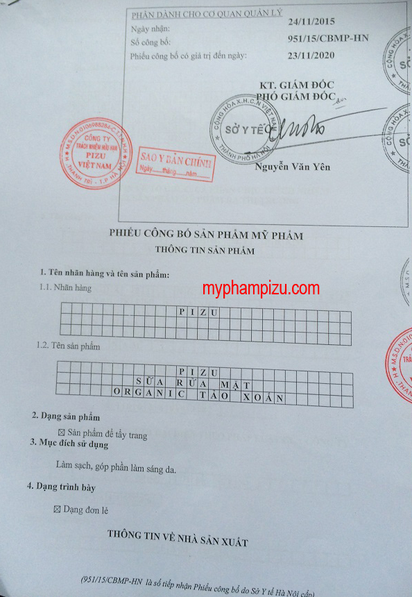 Sữa rửa mặt tảo xoắn pizu