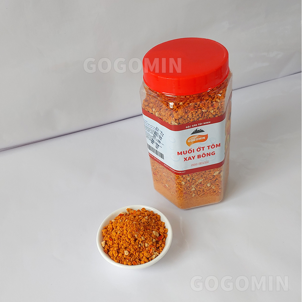 Muối Ớt Tôm Xay Bông - GoGoMin
