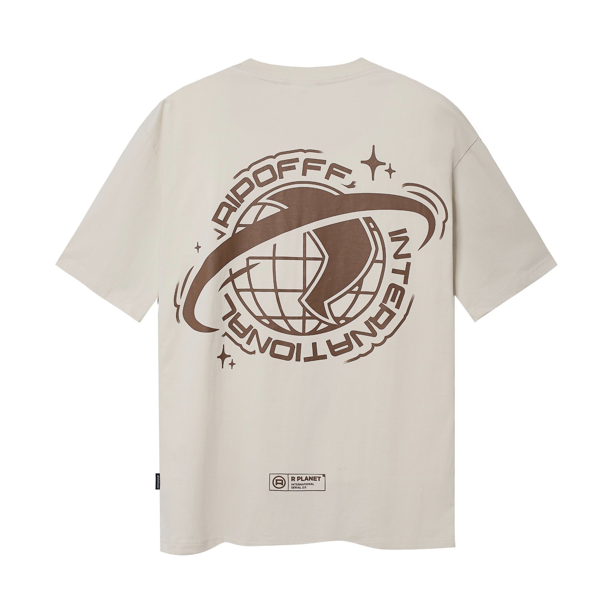 RIPOFFF ROI 2.0 T-shirt - Cream
