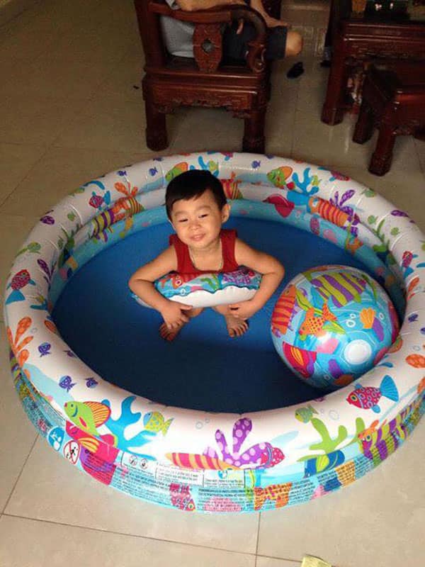 Bể bơi phao 3 tầng 3 chi tiết