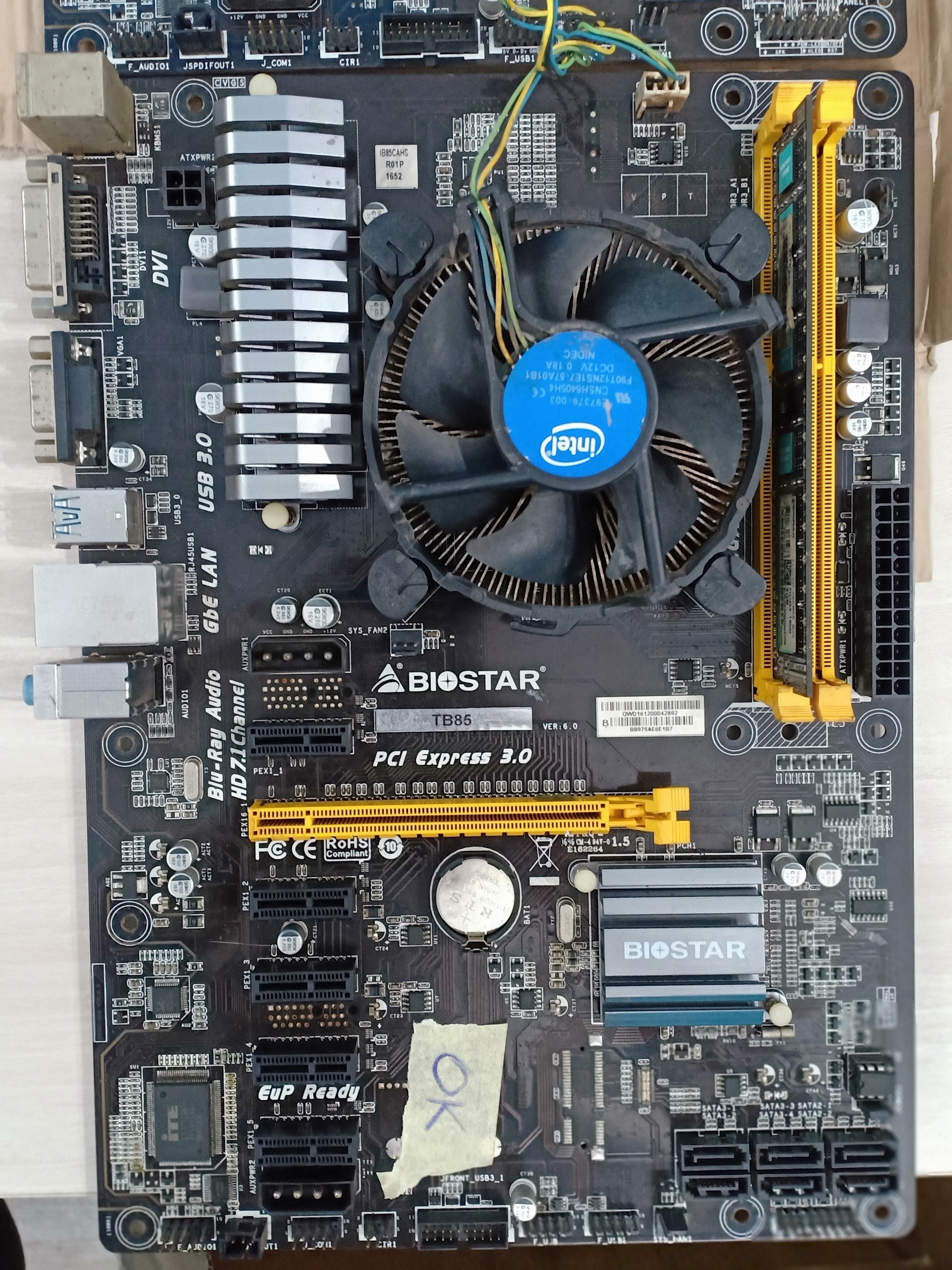 Combo main đào 6 chân b85 hoặc h81 (main + cpu+ ram) giá rẻ
