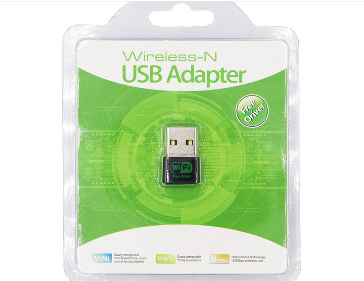 USB WIFI, dùng cho PC, LAPTOP -Không cần cài đặt, cắm là chạy