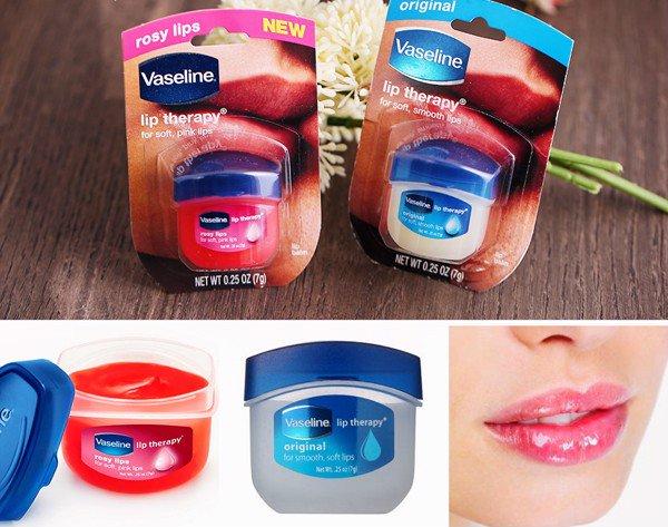 Son dưỡng môi Vaseline Rosy Lips Therapy 7g