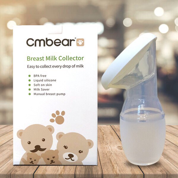 Cốc hứng sữa cmbear phễu hứng sữa cho mẹ Ankids