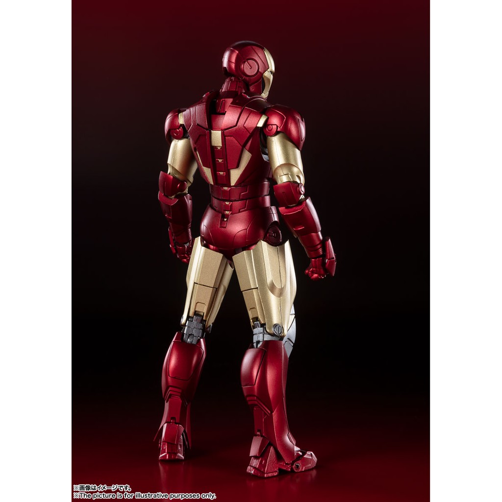 [HCM][Order báo giá] Mô hình chính hãng SHF: Iron man Mk6 (battle damaged)